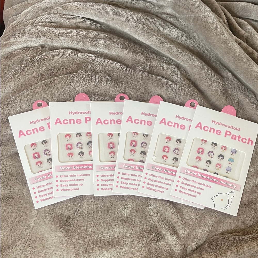 K-pop hydrocolloid pimple blemish Acne Patch set of 6 NWT